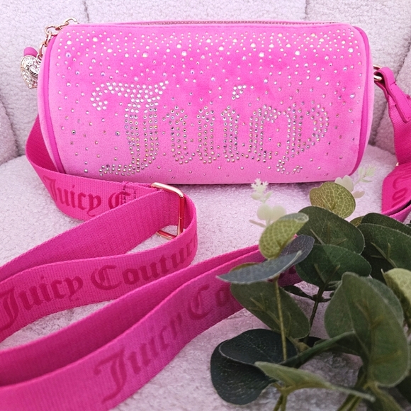 Juicy Couture Handbags - JUICY COUTURE Pink Crossbody Bag
